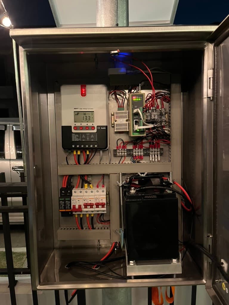 Solar IoT Cabinet